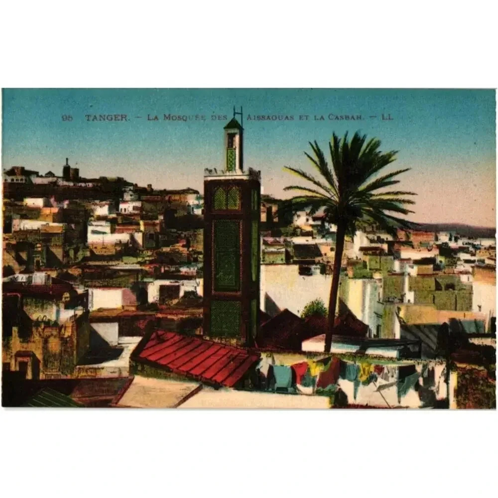 95 Tanger La Mosquee Des Aissaouas Et La Casbah LL Morocco Postcard